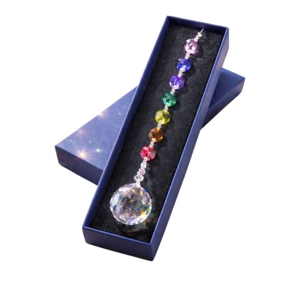Oneness Feng-Shui Chakra box Suncatcher, Avalon NatureArt Esoterik Shop