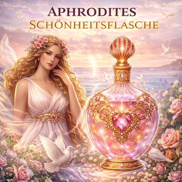 Aphrodites Schönheitsflasche- Reiki Energiesystem Ferneinweihung