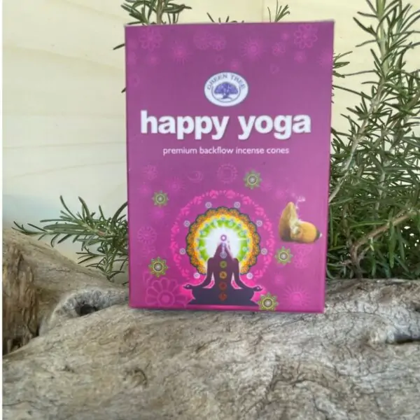 Happy Yoga Räucherkegel 12 Stück,Avalon NatureArt Esoterik & Reiki Shop