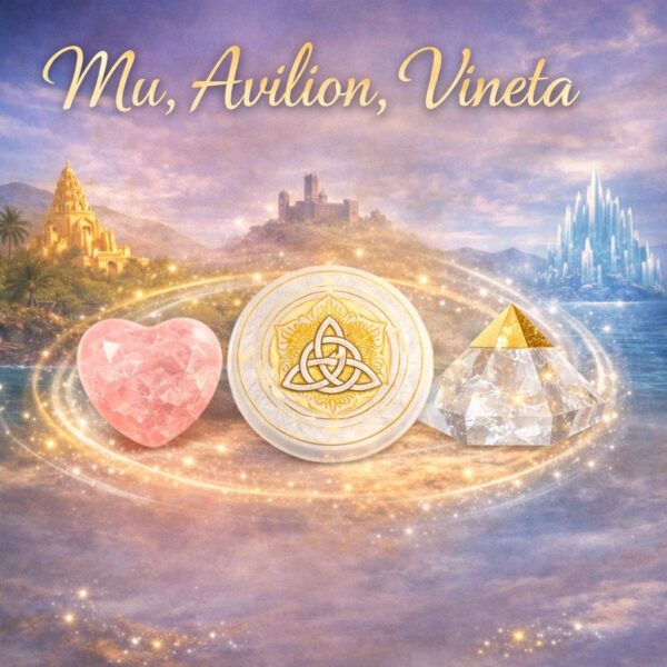 Mu, Avilion, Vineta, Reiki Energiesystem mit Ferneinweihung