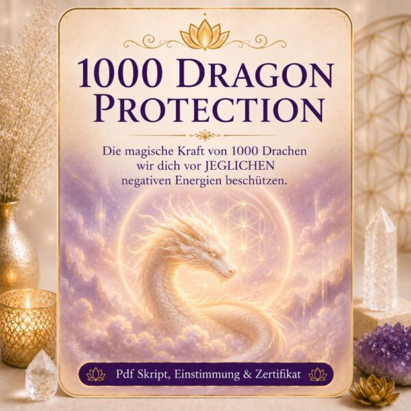 1000 Dragon Protection - Reiki Energiesystem,Avalon NatureArt Reiki & Esoterik Shop