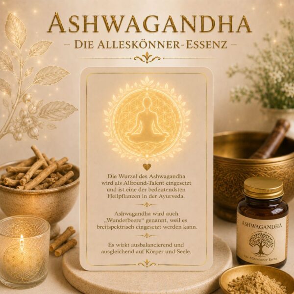Ashwagandha - Die Alleskönner-Essenz- Reiki Energiesystem,Avalon NatureArt Esoterik & Reiki Shop