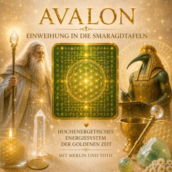 Avalon - Einweihung in die Smaragdtafeln - Reiki Energiesystemen,Avalon NatureArt Reiki & Esoterik Shop