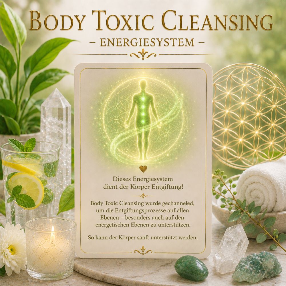 Body Toxic Cleansing - Reiki Energiesystem,Avalon NatureArt Esoterik & Reiki Shop