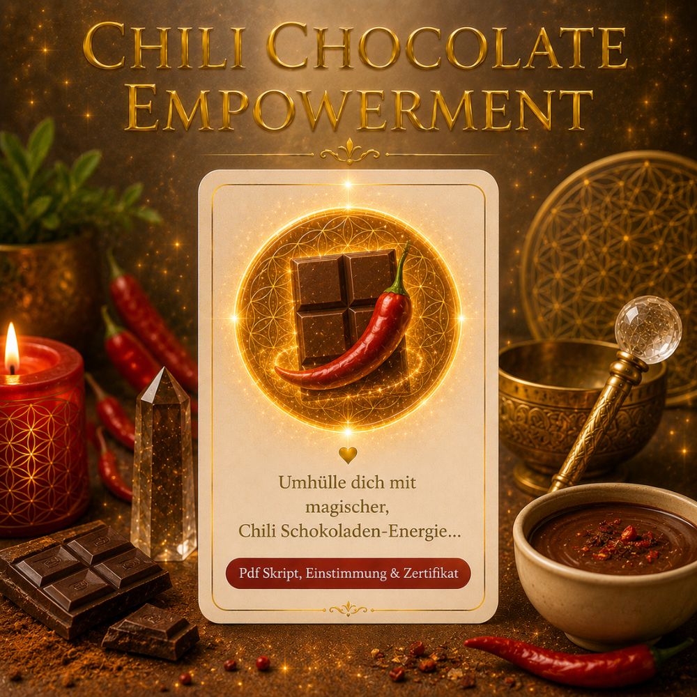 Chili Chocolate- Reiki Energiesystemen, Avalon NatureArt Reiki & Esoterik Shop