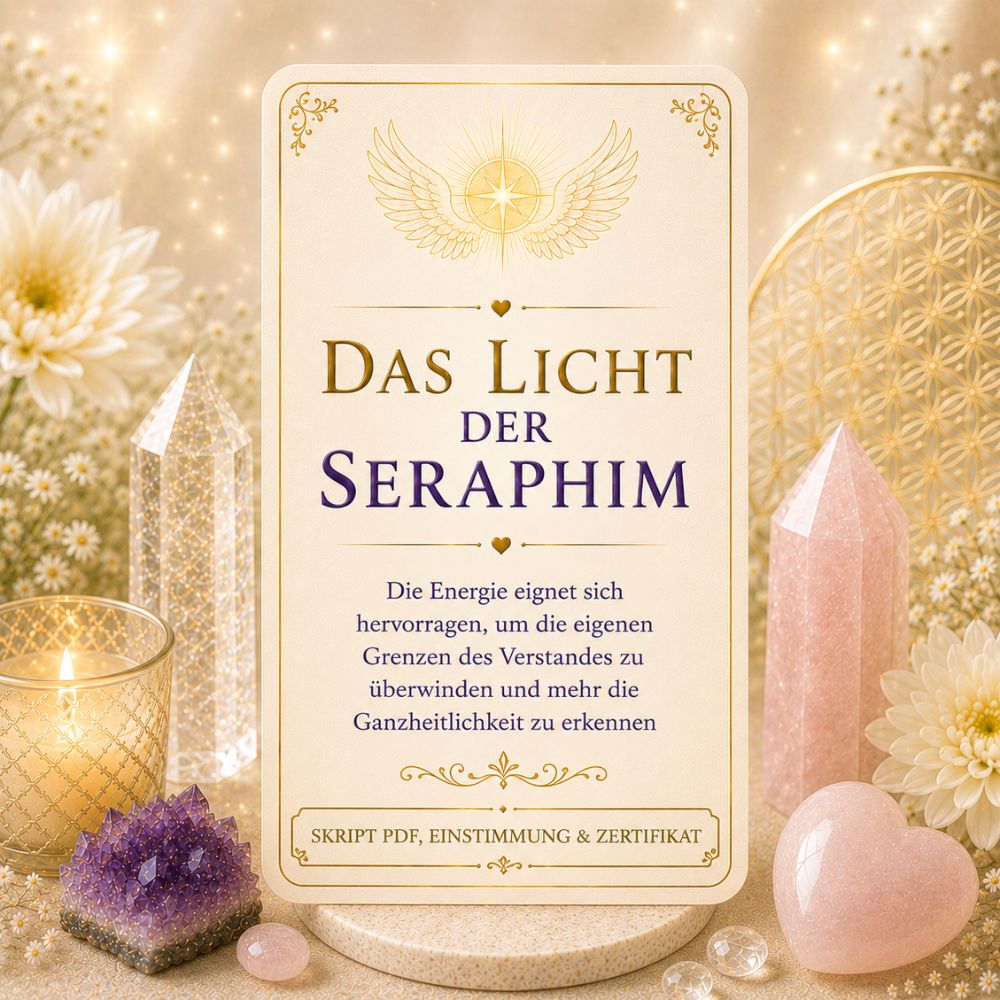Das Licht der Seraphim- Reiki Energiesystem, Avalon NatureArt Esoterik & Reiki Shop