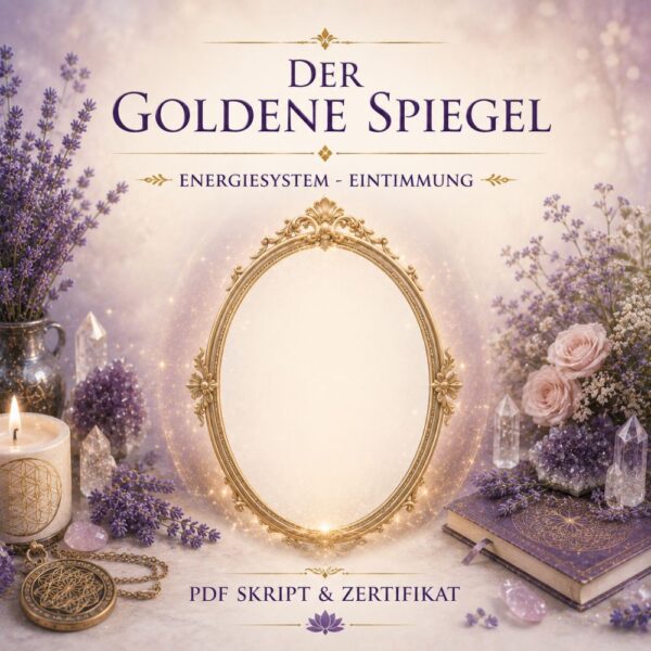 Der goldene Spiegel-Reiki Energiesystem,Avalon NatureArt Esoterik & Reiki Shop