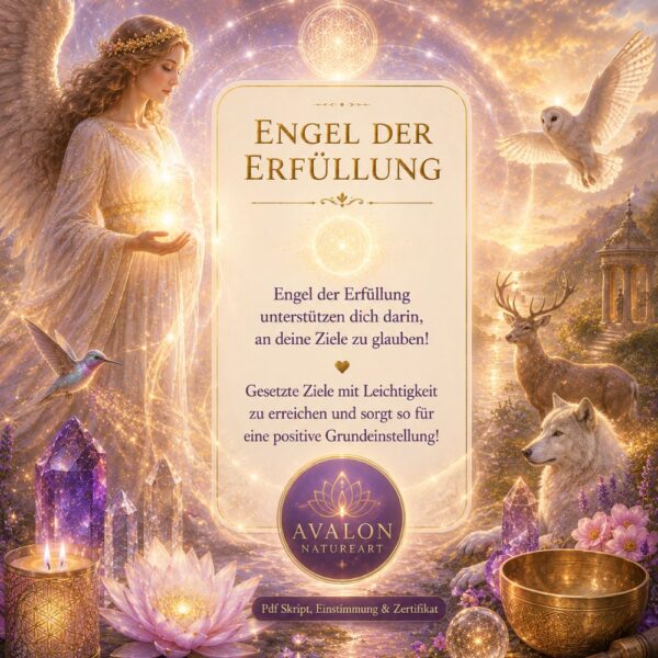 Engel der Erfüllung-Reiki System,Avalon NatureArt Reiki & Esoterik Shop