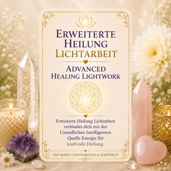 Erweiterte Heilung Lichtarbeit - Reiki Energiesystem, Avalon NatureArt Esoterik & Reiki Shop