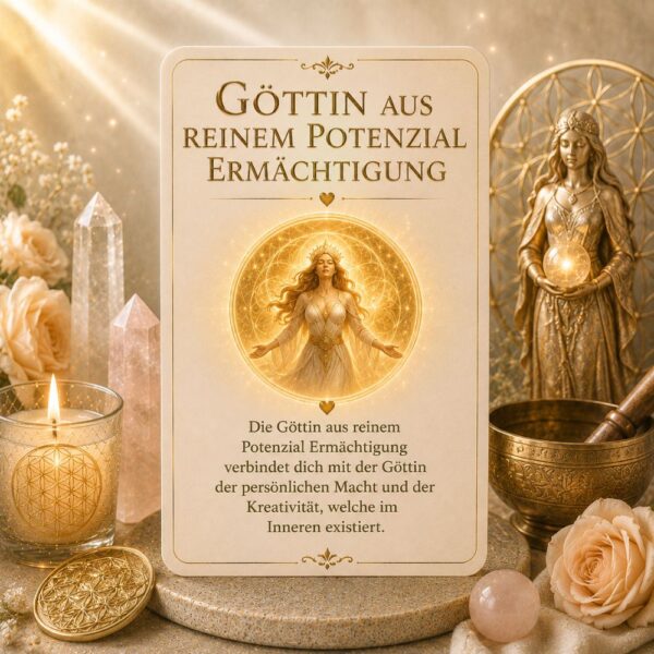Göttin aus reinem Potenzial - Reiki Energiesystem,Avalon NatureArt Esoterik & Reiki Shop