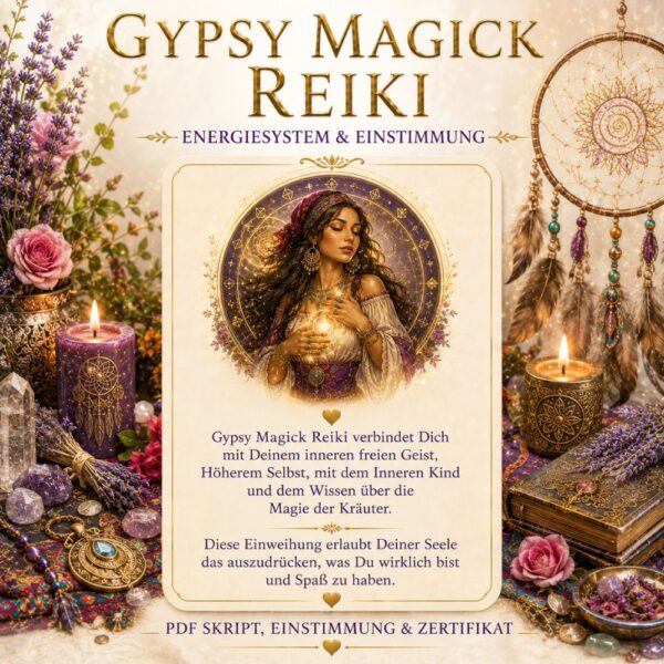 Gypsy Magick Reiki-Reiki Energiesystem,Avalon NatureArt Esoterik & Reiki Shop