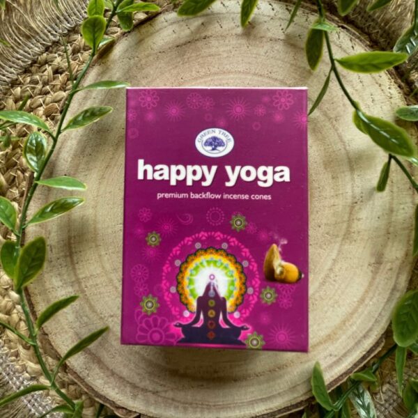 Happy Yoga Räucherkegel, Avalon NatureArt Esoterik & Reiki Shop