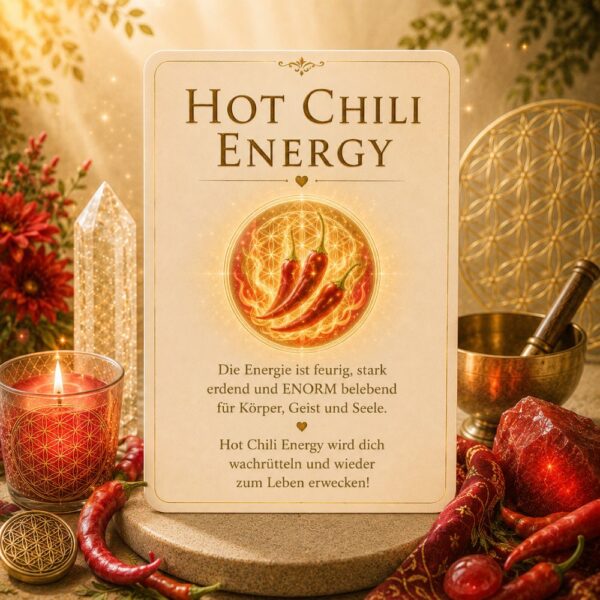 Hot Chili Energy- Reiki Energiesystem,Avalon NatureArt Esoterik & Reiki Shop