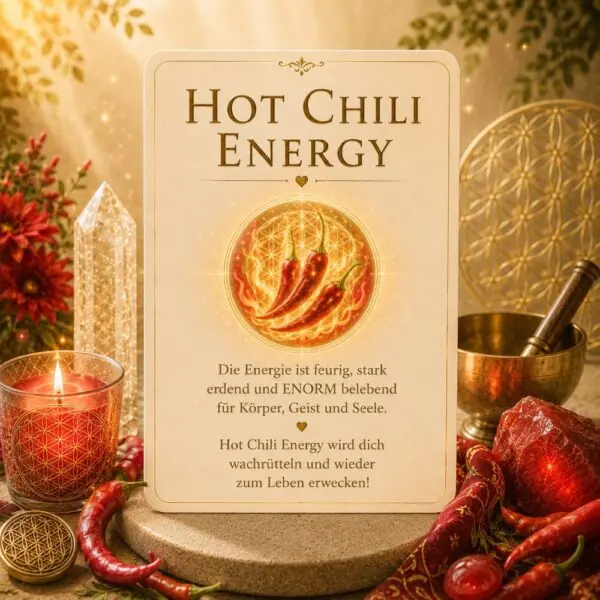 Hot Chili Energy- Reiki Energiesystem,Avalon NatureArt Esoterik & Reiki Shop