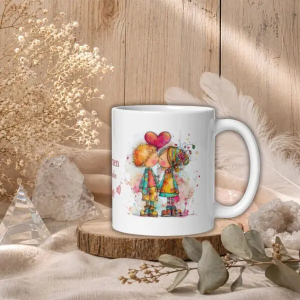 Im Herzen verbunden Tasse - Herzverbunden Kollektion