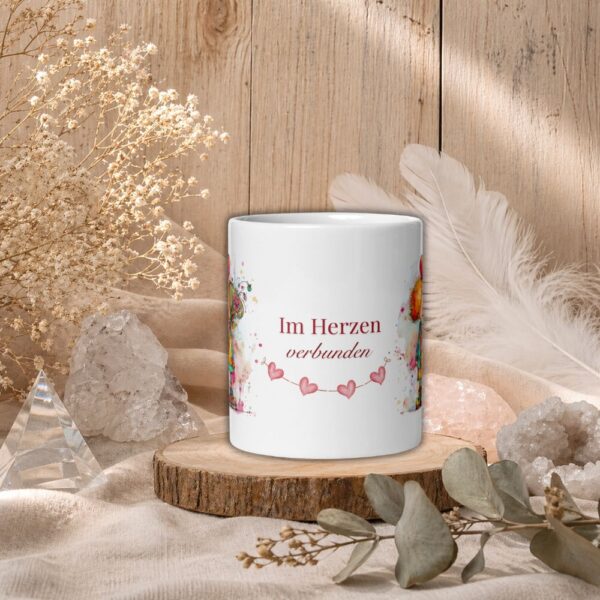 Im Herzen verbunden Tasse