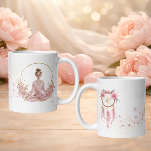 Inner Peace Flow Tasse - Meditation & Traumfänger,Avalon NatureArt Esoterik & Reiki Shop