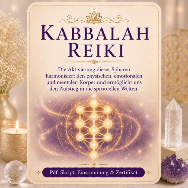 Kabbalah Reiki - Reiki Energiesystem,Avalon NatureArt Reiki & Esoterik Shop