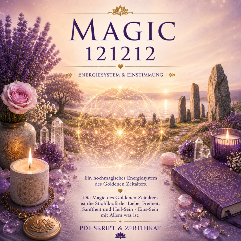 Magic 121212- Reiki Energiesystem,Avalon NatureArt Esoterik & Reiki Shop