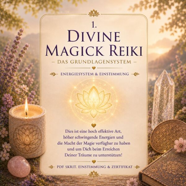 Magic Reiki Grundlagensystem,Avalon NatureArt Esoterik & Reiki Shop