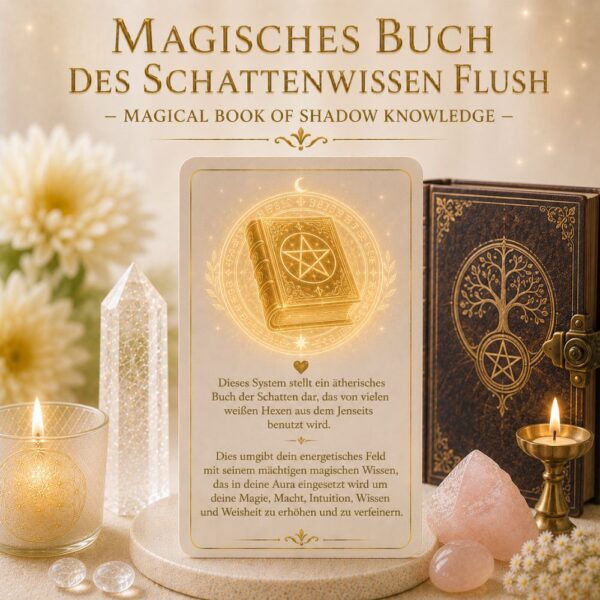 Magisches Buch des Schattenwissens Flush- Reiki Energiesystem,Avalon NatureArt Esoterik & Reiki Shop