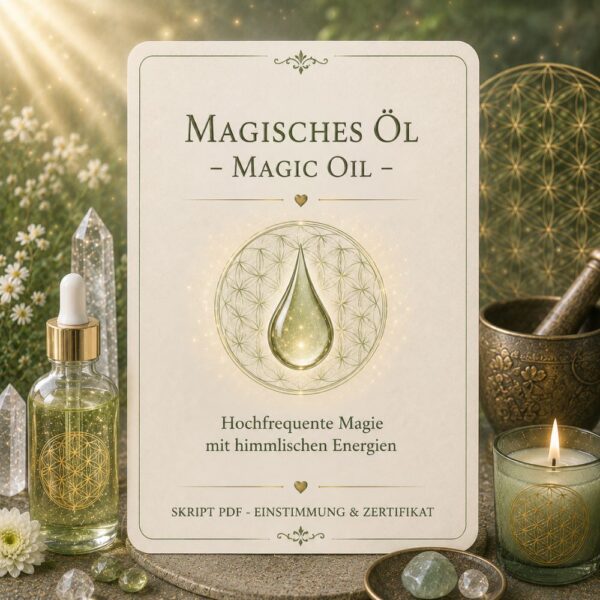 Magisches Öl - Reiki Energiesystem,Avalon NatureArt Esoterik & Reiki Shop