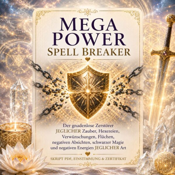 Mega Power Spell Breaker- Reiki Energiesystem, Avalon NatureArt Esoterik & Reiki Shop