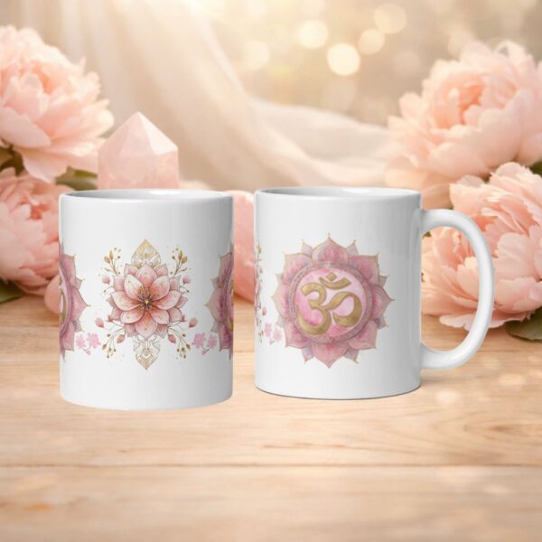 OM Lotus Balance - Meditationstasse,Avalon NatureArt Esoterik & Reiki Shop