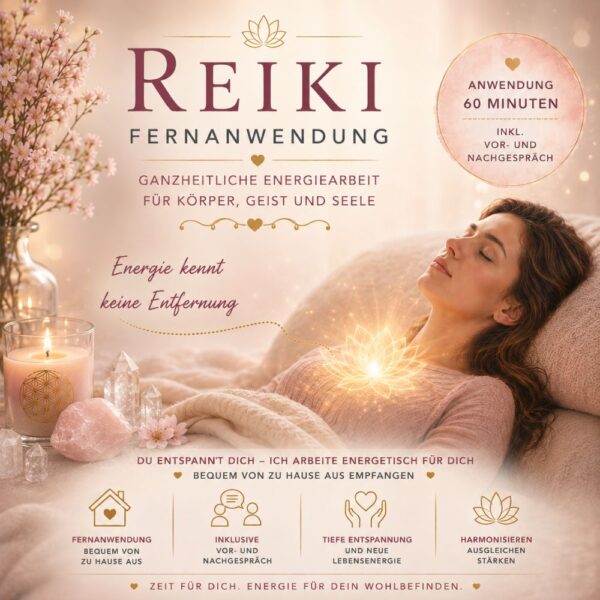 Reiki Fernanwendung- Energiesession,Avalon NatureArt - Reiki & Esoterik Shop