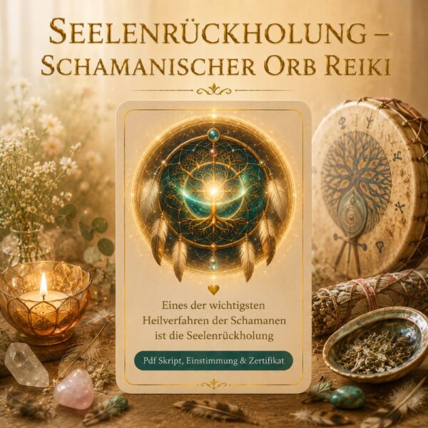 Seelenrückholung, Schamanischer Orb- Reiki Energiesystem, Avalon NatureArt Reiki & Esoterik Shop