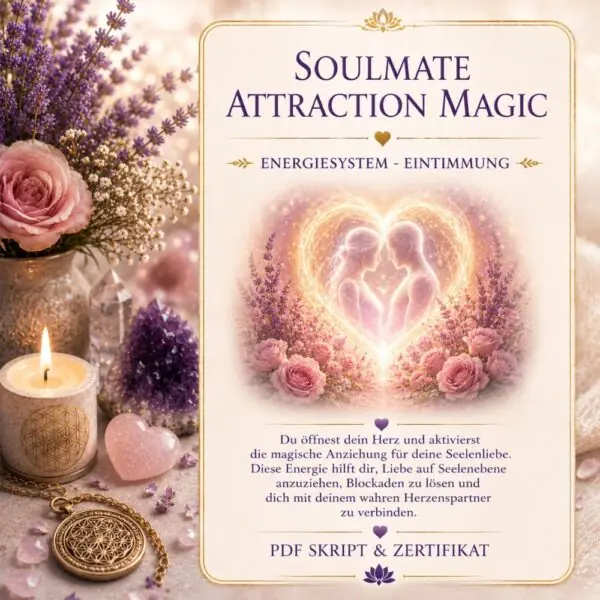 Soulmate Attraction Magic-Reiki Energiesystem,Avalon NatureArt Esoterik & Reiki Shop