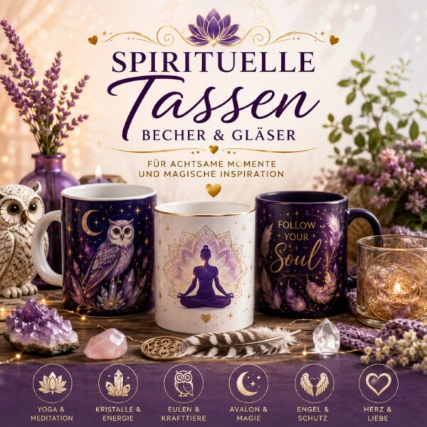Spirituelle Tassen - Becher & Gäser