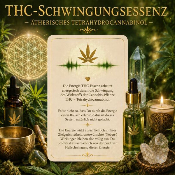 THC-Schwingungsessenz - Reiki Energiesystem,Avalon NatureArt Esoterik & Reiki Shop