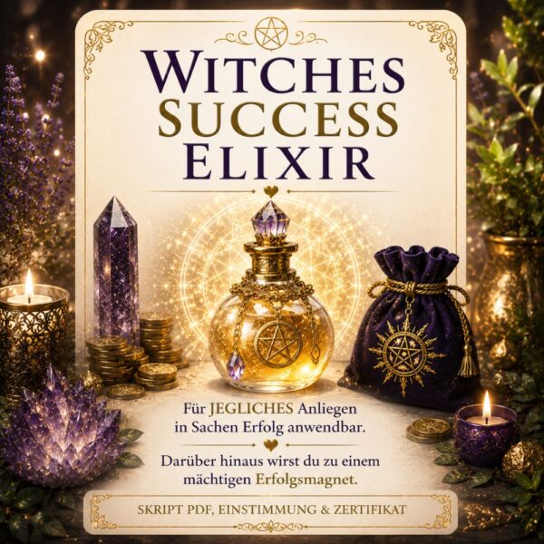 Witches Succes Elixir- Reiki Energiesystem,Avalon NatureArt Esoterik & Reiki Shop