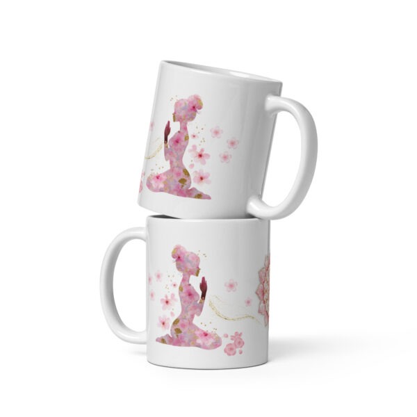 Blütenmeditation – Spirituelle Yoga-Tasse,Avalon NatureArt Esoterik & Reiki Shop