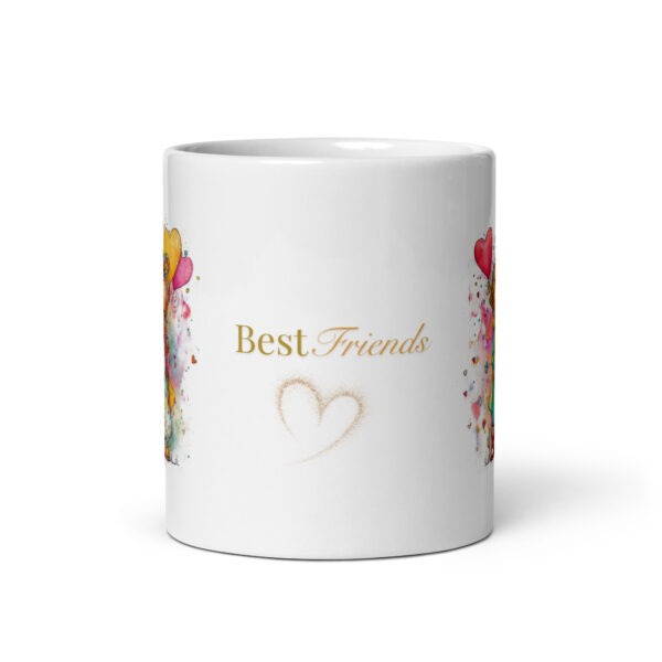 Best Friends Tasse mit Best Friends Schrift, Avalon NatureArt Reiki & Esoterik Shop
