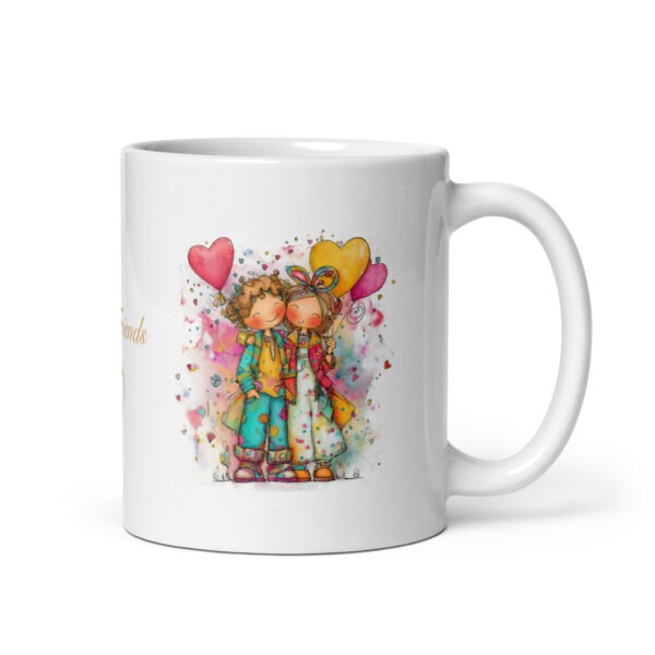 Best Friends Tasse Henkel rechts - Herzverbunden Kollektion