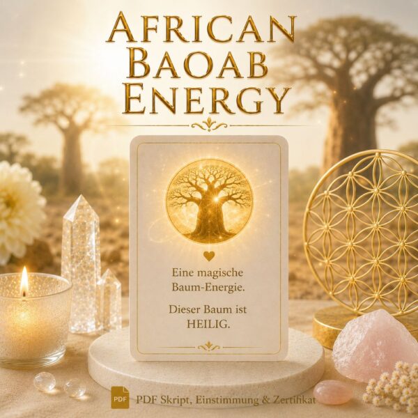African Baoab Energy - Reiki Energiesystem mit Einweihung