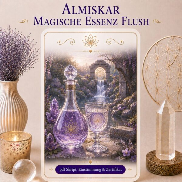 Almiskar Magische Essenz Flush - Reiki Energiesystem,Avalon NatureArt Reiki & Esoterik Shop