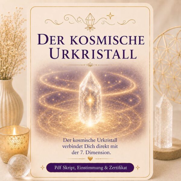 Der kosmische Ur Kristall - Reiki Energiesystem,Avalon NatureArt Reiki & Esoterik Shop