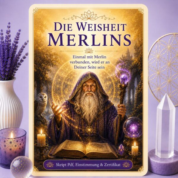 Die Weisheit Merlins,Avalon NatureArt Reiki & Esoterik Shop