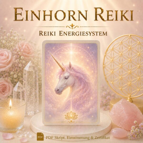 Einhorn Reiki - Energiesystem mit Einweihung
