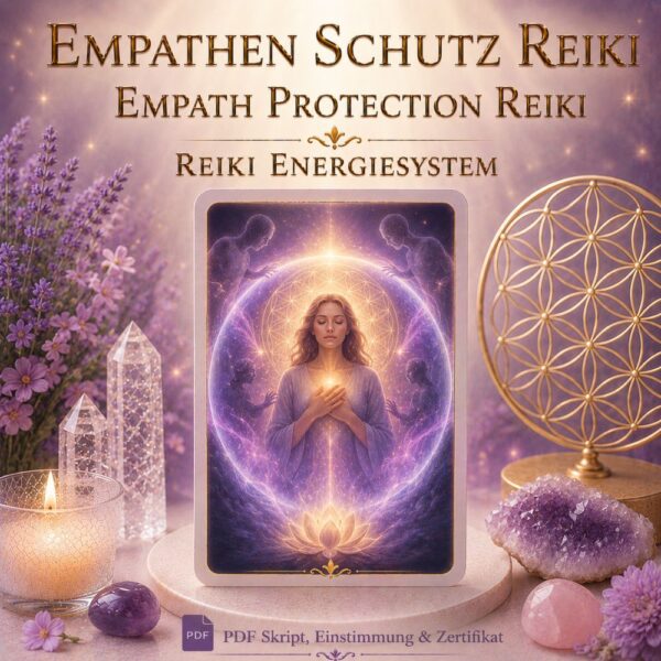 Empathen Schutz Reiki - Energiesystem mit Einweihung