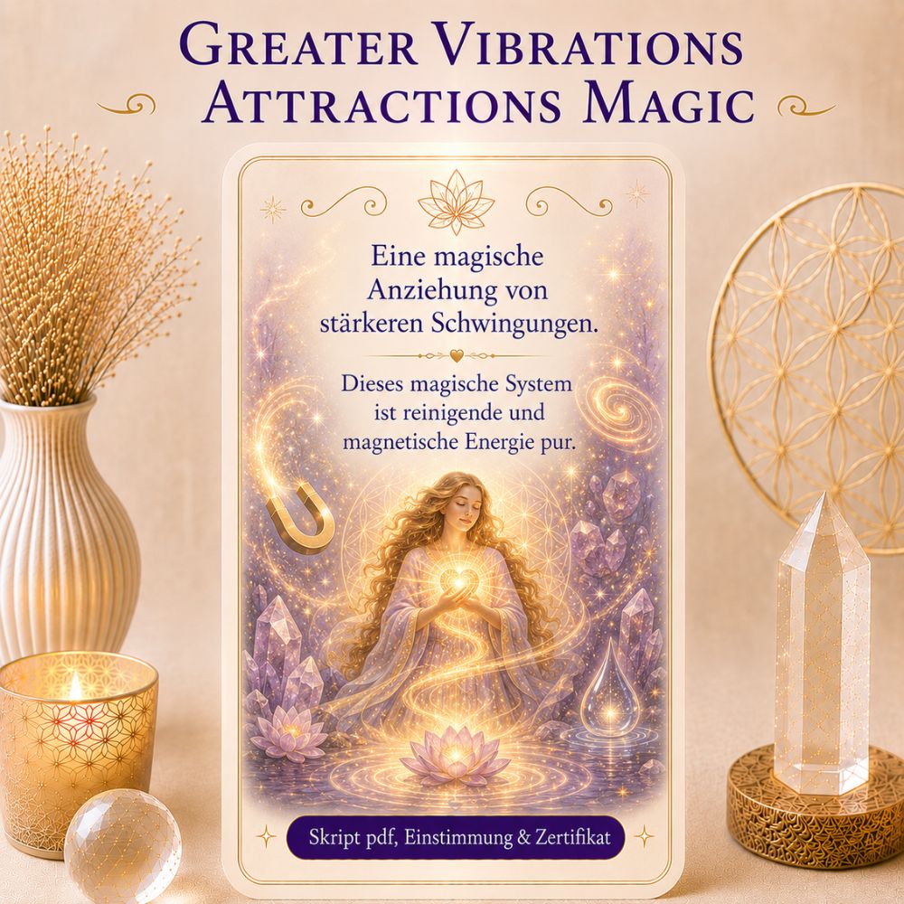 Greater Vibrations Magic-Reiki Energiesystem