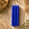 Kerzen blau durchgefärbt, Avalon NatureArt Reiki & Esoterik Shop