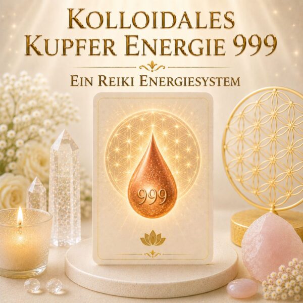 Kolloidales Kupfer Energie 999- Energiesystem mit Einweihung