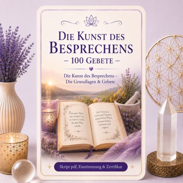 Kunst des Besprechens und 100Gebete -Reiki Energiesystem,Avalon NatureArt Reiki & Esoterik Shop