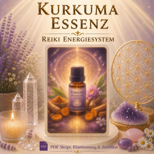Kurkuma Essenz    - Reiki Energiesystem & Einweihung