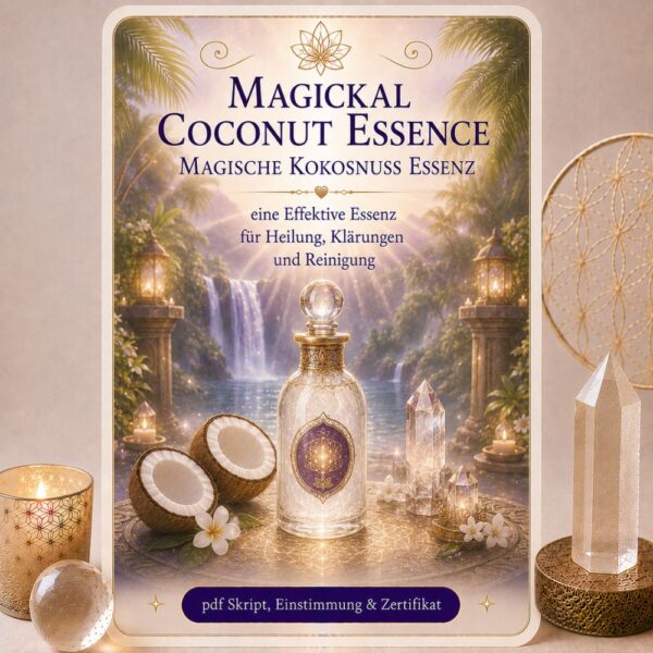 Magical Coconut Essenz-- Reiki Energiesystem, Avalon NatureArt Reiki & Esoterik Shop