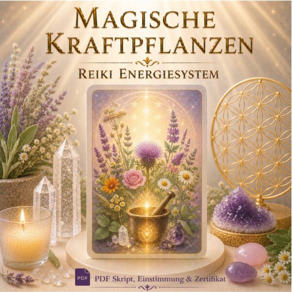 Magische Kraftpflanzen     - Energiesystem mit Einweihung